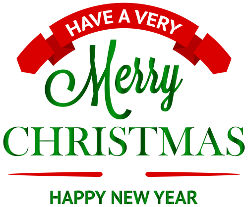 New Year Greetings Png Transparent (red, black)