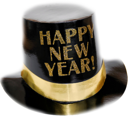 New Year Hat File (black)