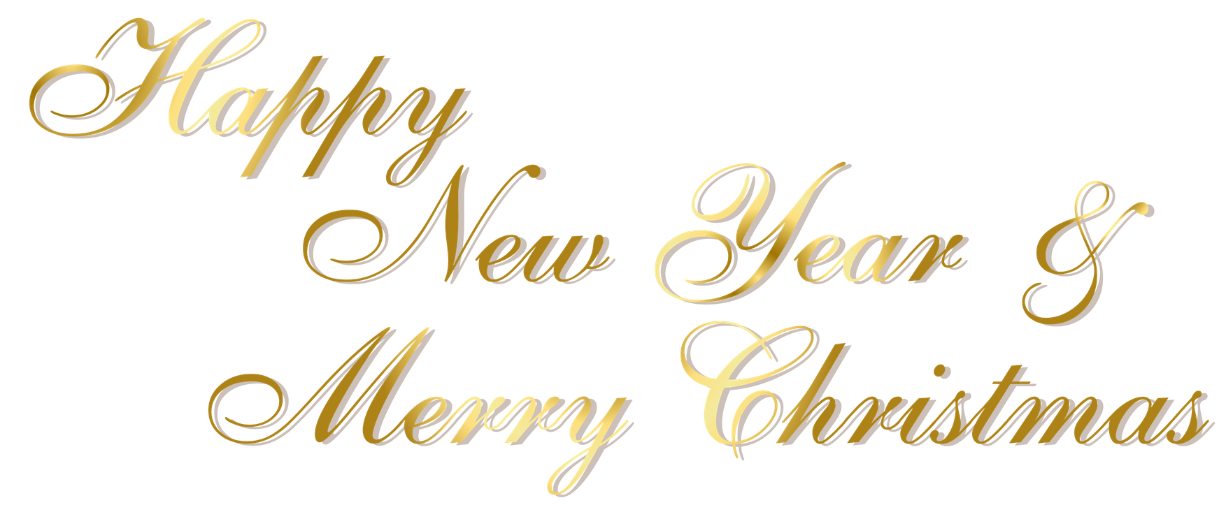 New Years Png Clipart (black)