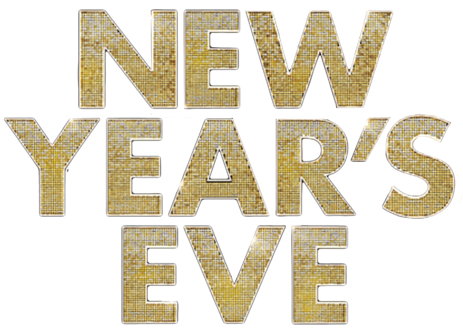 New Years Png Image (black)