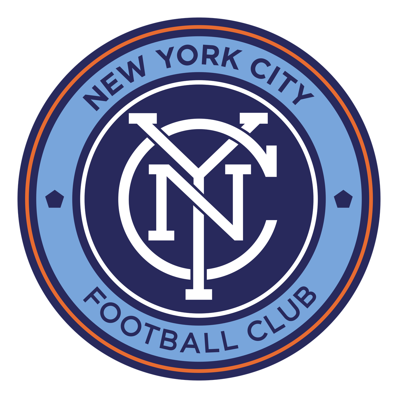 New York City Fc Png Image (indigo, silver, black, white, navy)