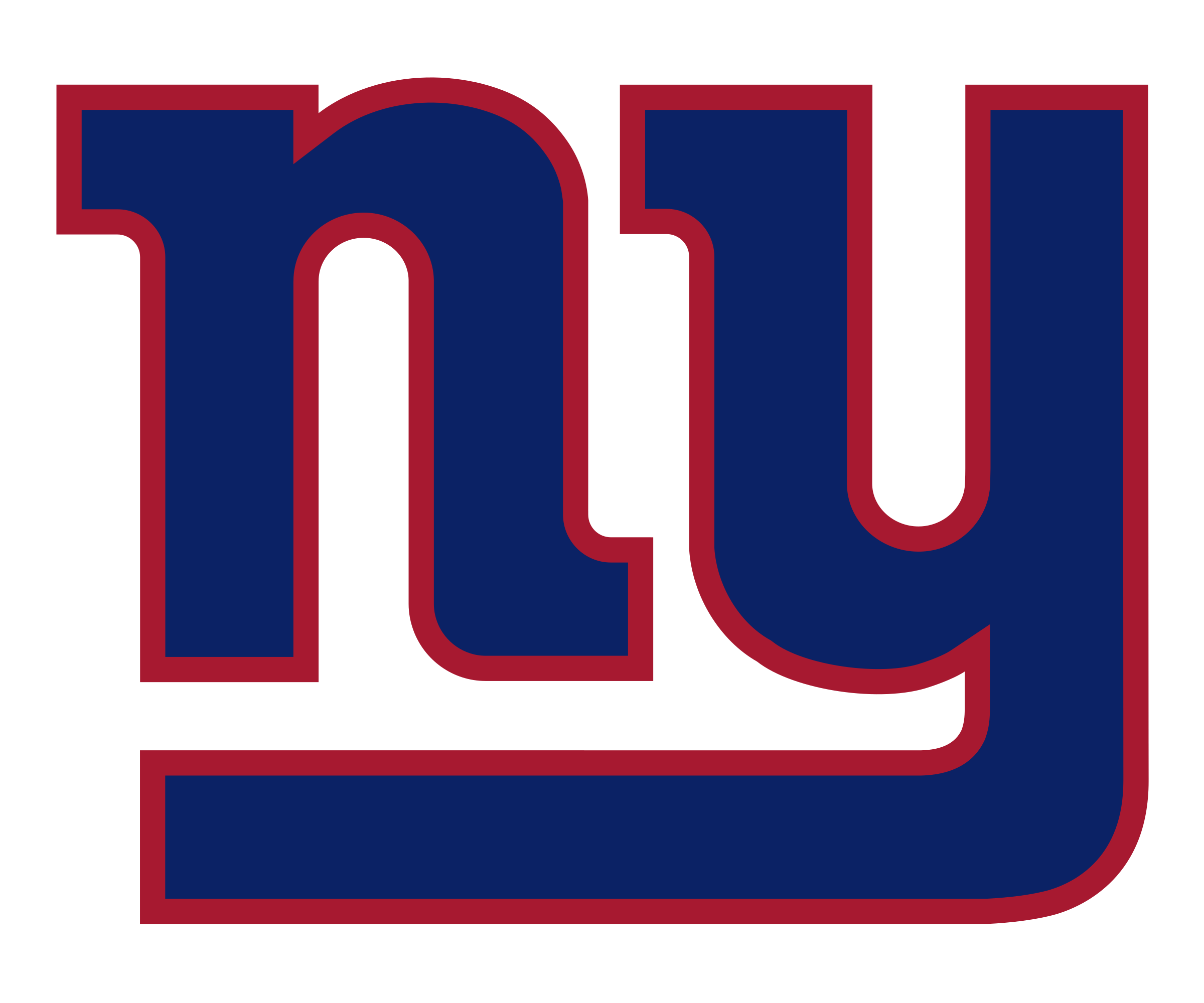 New York Giants Png Isolated Image (maroon, black, salmon, white, navy)