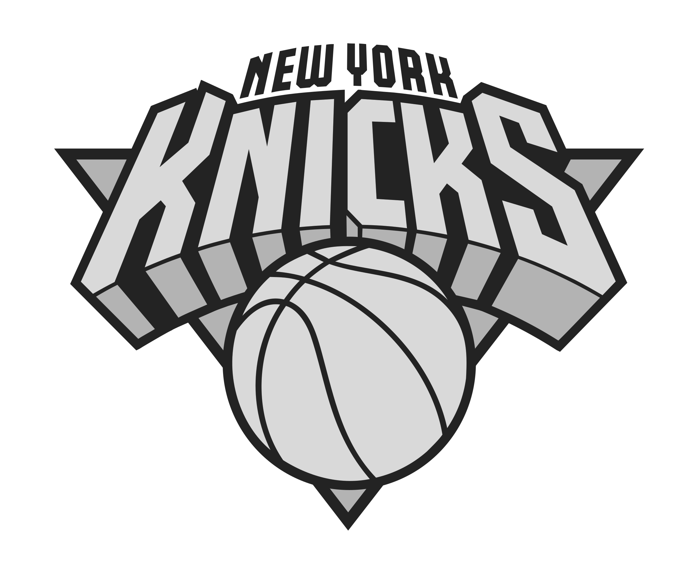 New York Knicks Png Transparent (white, silver, lavender, black)