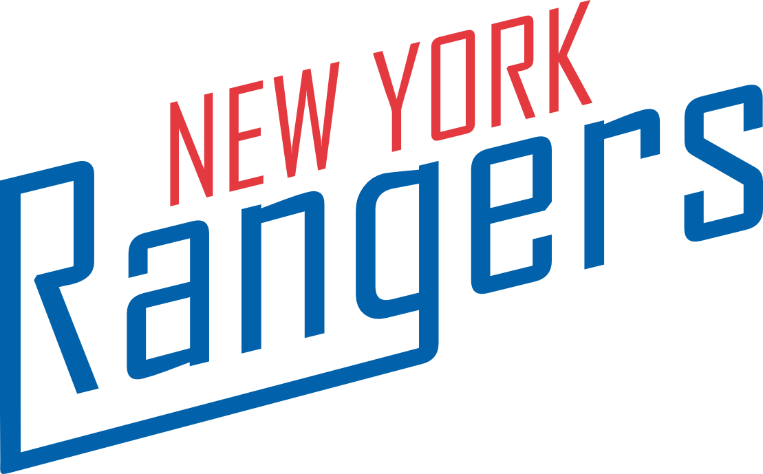 New York Rangers Png File (white, gray, teal)