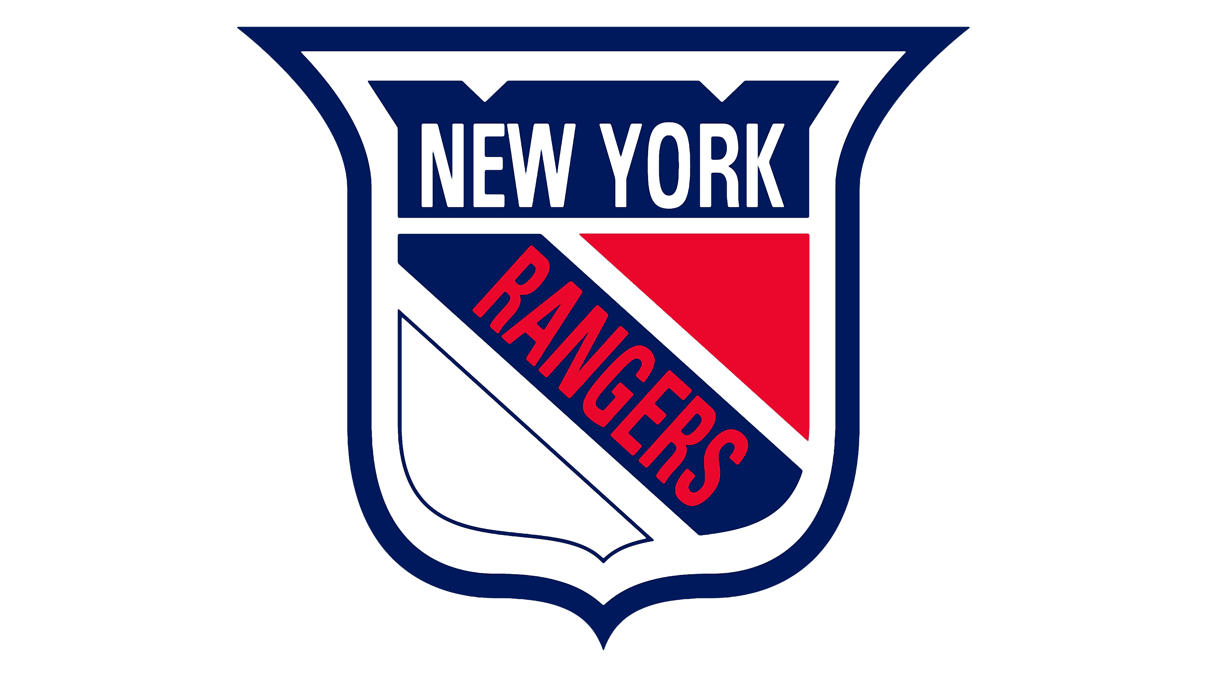 New York Rangers Png Pic (red, gray, silver, white, navy)