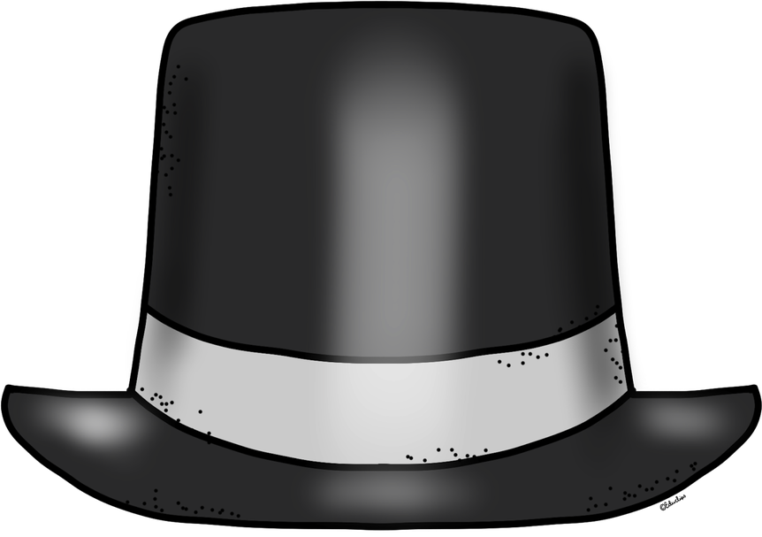 New Year Hat Transparent Png (silver, black)