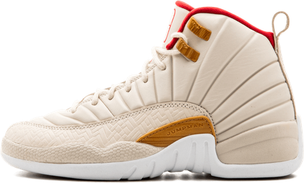 New Year Jordan 12 Png Hd (silver, black)