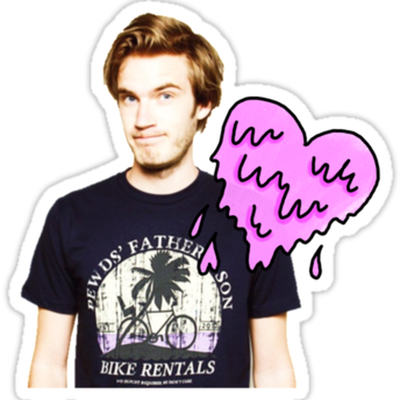 Pewdiepie Png Clipart (black, white, violet)