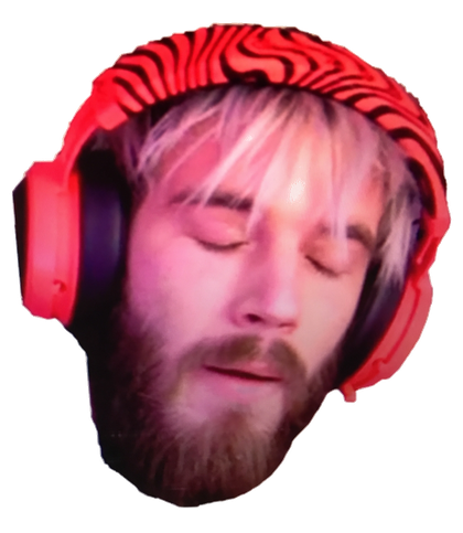 Pewdiepie Png File (black)