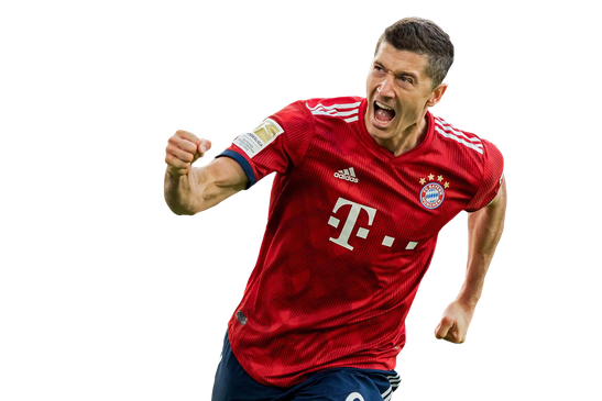 Lewandowski Png Image (maroon, black)