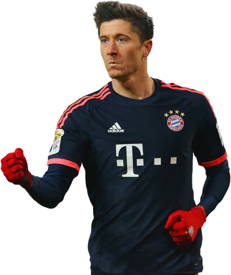 Lewandowski Png Pic (black)