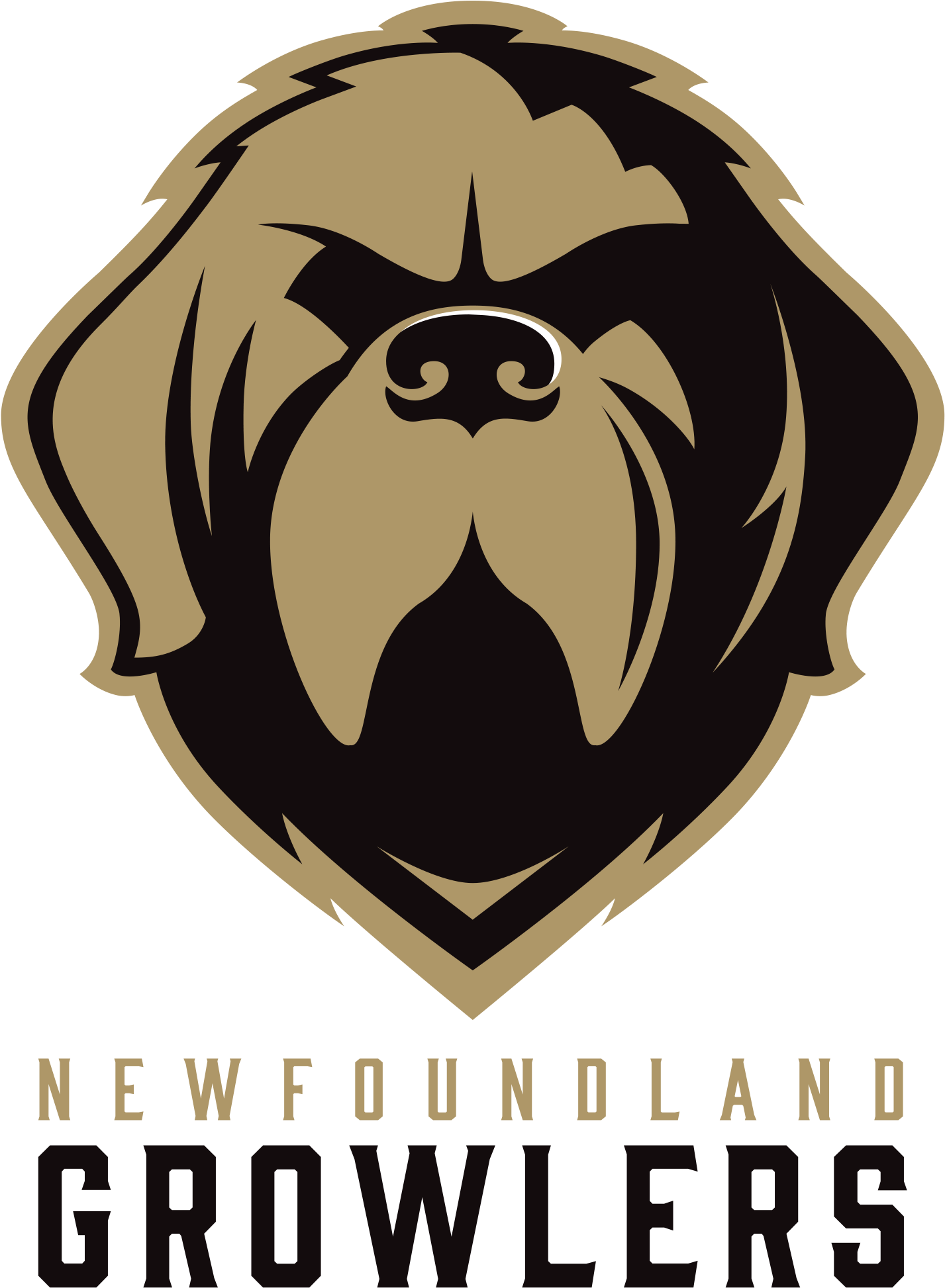 Newfoundland Growlers Png (gray, black)