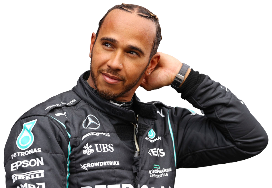 Lewis Hamilton Png Hd (indigo, black)