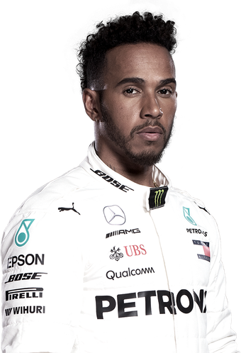 Lewis Hamilton Png (white, black)