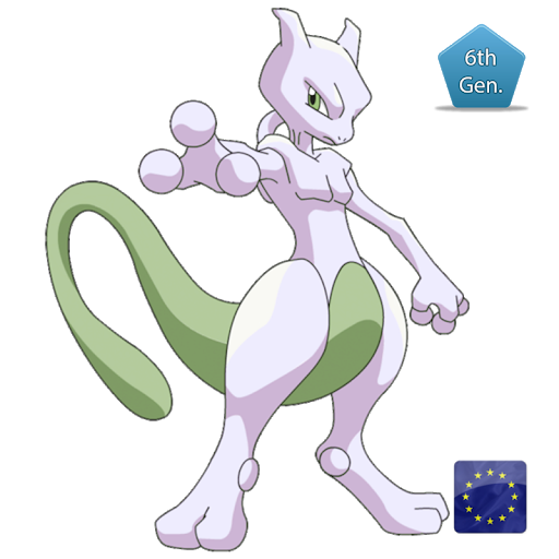 Mewtwo Pokemon Png Picture (silver, lavender, black, gray)