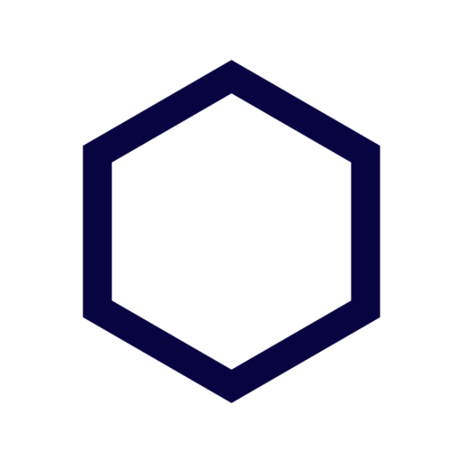 Hexagon Free Transparent Png Icon Download (navy, black)