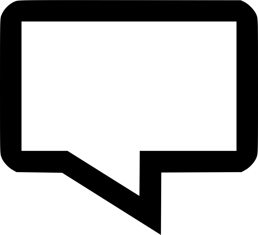 Text Bubble Png Clipart (black, silver, white)