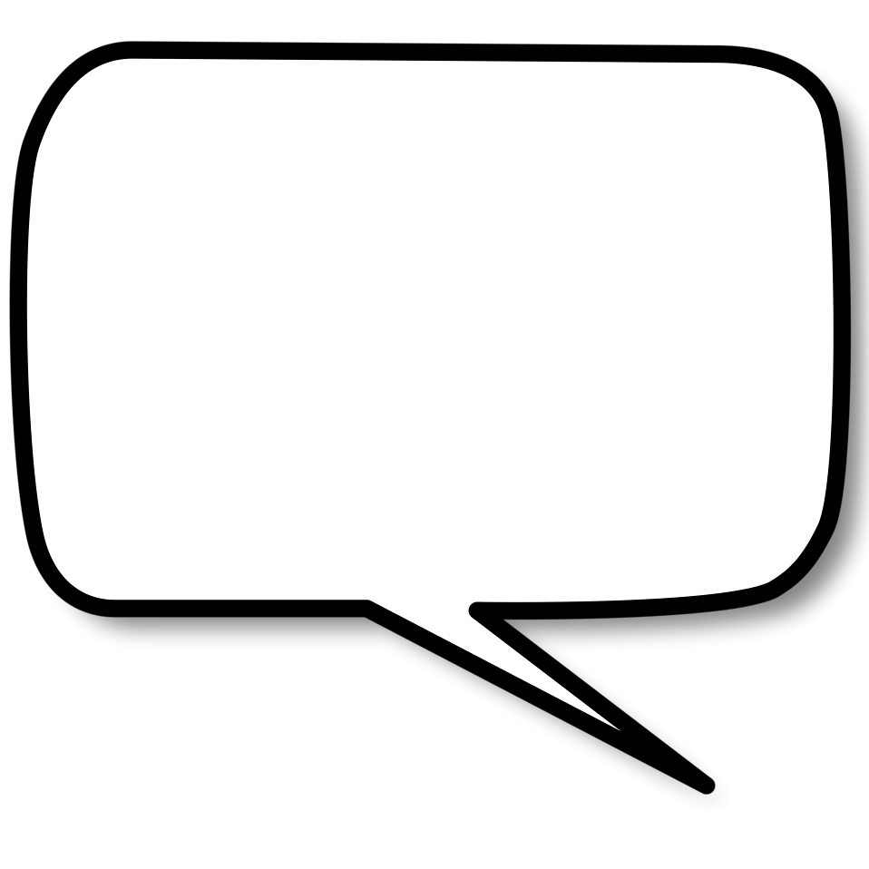 Text Bubble Png Hd (black, gray, lavender, white)