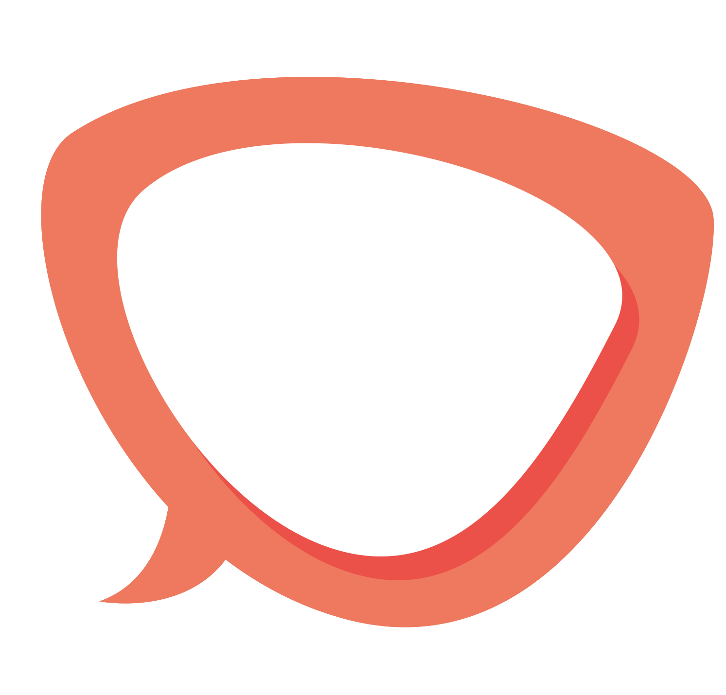 Text Bubble Png Image Hd (chocolate, black, salmon, white)