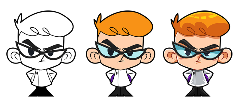 Dexters Laboratory Png Clipart (pink, orange, gray, black, white)