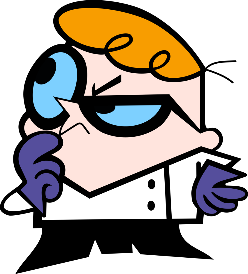 Dexters Laboratory Png File (orange, beige, black, white, silver)