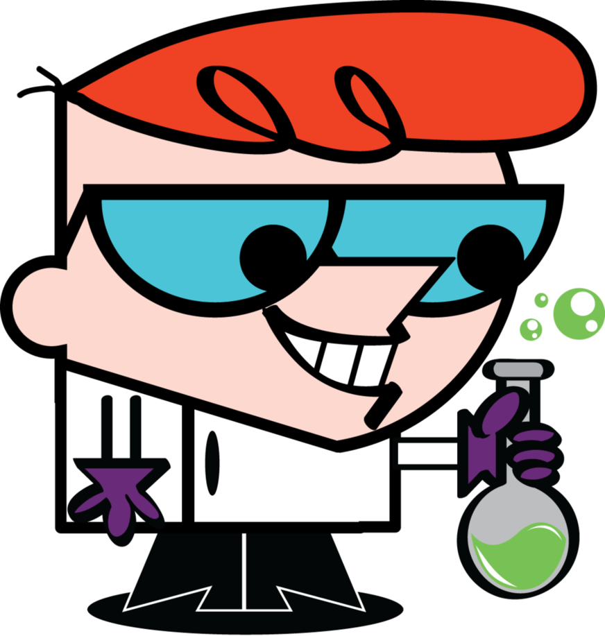 Dexters Laboratory Png Image (chocolate, greenish blue, pink, black, white)