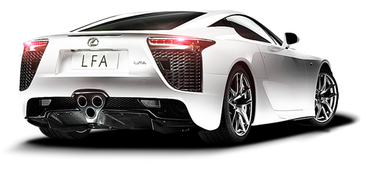 Lexus Lfa Png File (white, black)