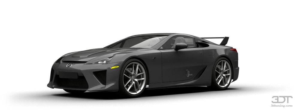 Lexus Lfa Transparent Png (black)