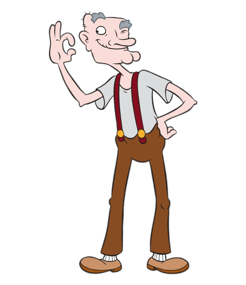 Hey Arnold Png Image (black, olive, beige, lavender)