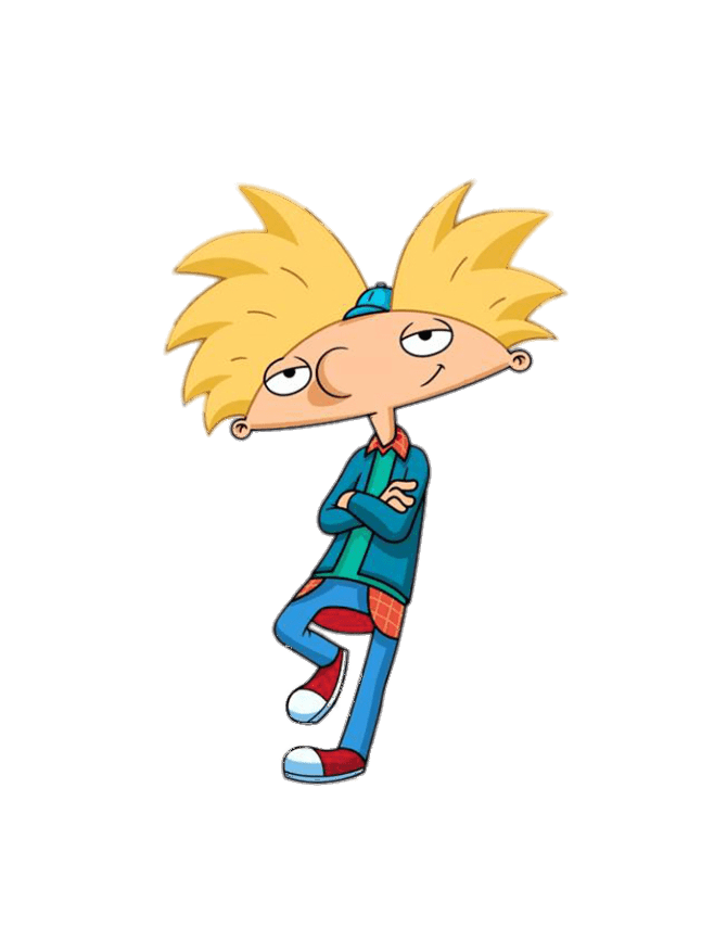 Hey Arnold Transparent Png (salmon, gray, pink)