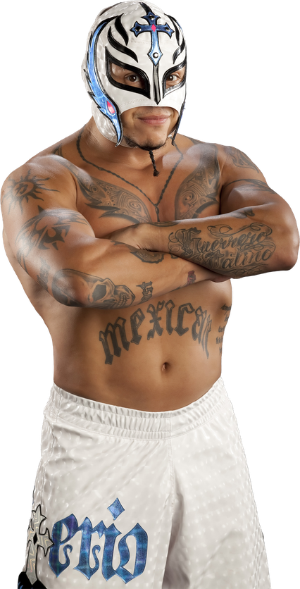 Rey Mysterio Png File (silver, black, beige)