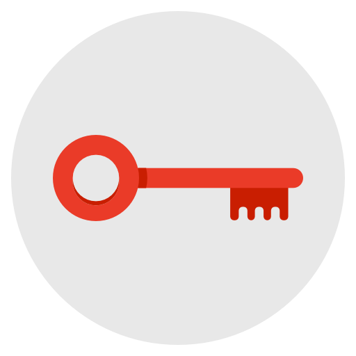 Key Safety Lock Unlock Safe Access Icon Free Png Icon Download (salmon, red, black, lavender, chocolate)