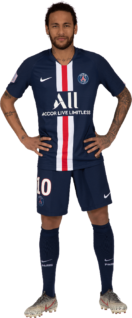 Neymar Psg Png Isolated Hd (black)