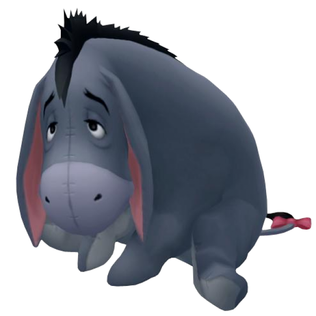 Eeyore Png Photos (indigo, white)