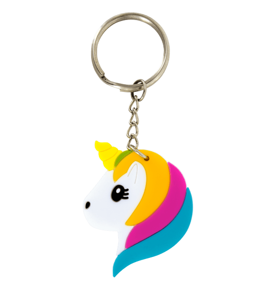 Keyring Png Pic (gray, purple, lavender, teal, orange)