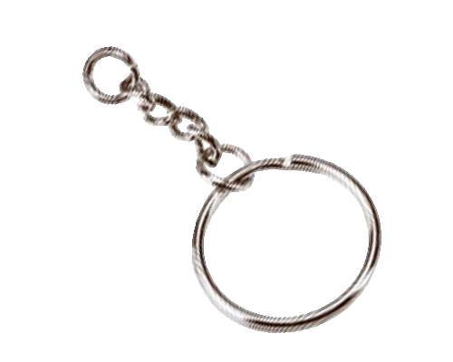 Keyring Png Transparent (white, silver, lavender, gray)