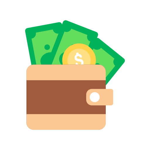 Office Wallet Cash Finance Business Icon Free Png Icon Download (black, gray, pink, teal, chocolate)