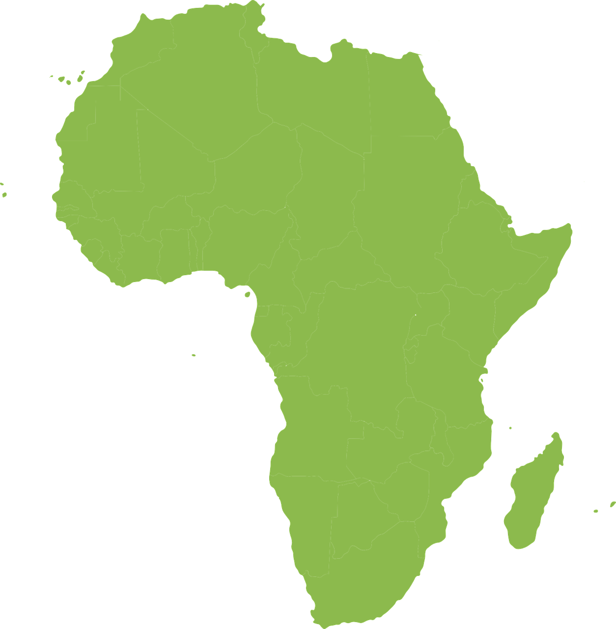 Africa Map Png Hd Isolated (black, gray)