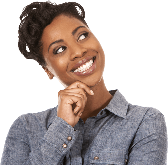 African American Woman Png Isolated File (black, gray)