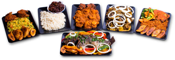 African Cuisine Png Pic (black)