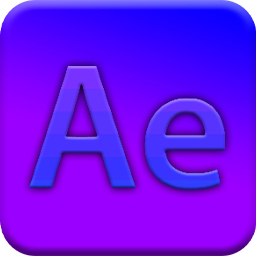 After Effects Icon Free Png Icon Download Path (purple, blue, purplish red, indigo)