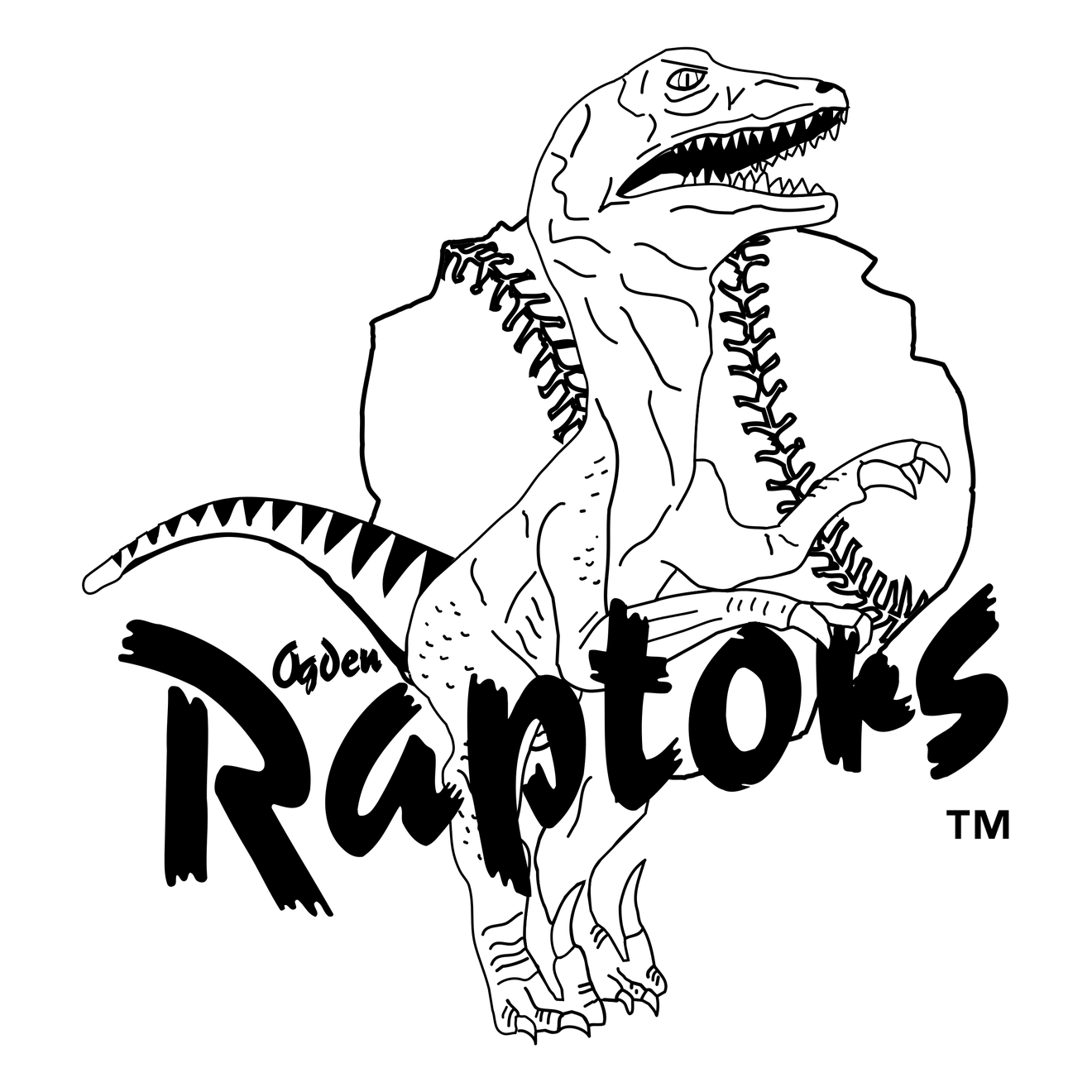 Ogden Raptors Png Hd (white, black)