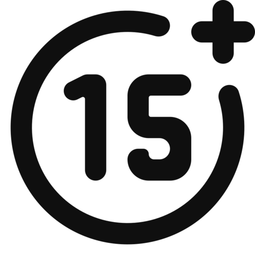 Age 15 Free Png Icon Download (black)