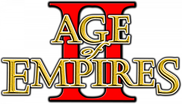 Age Of Empires Logo Png Transparent (black, red)