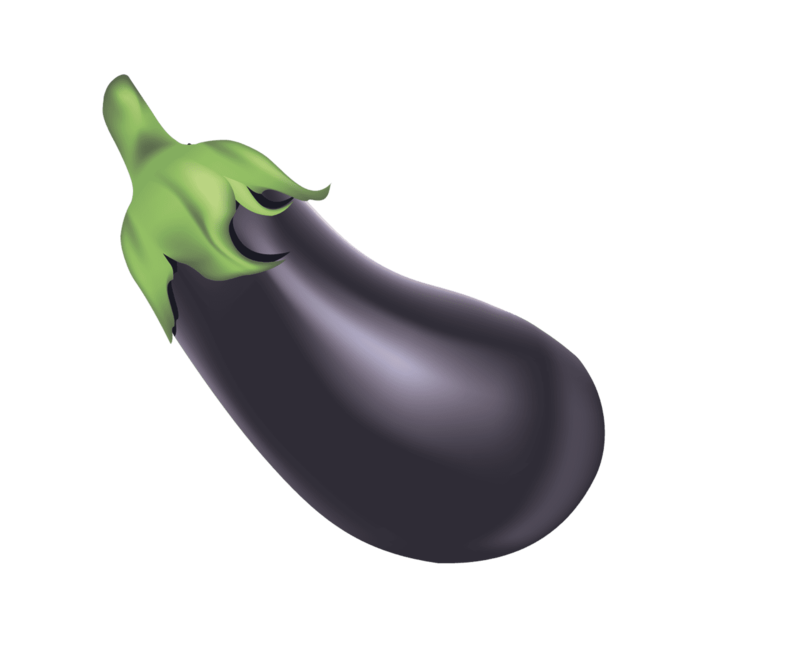 Eggfruit Png Image (black, indigo)