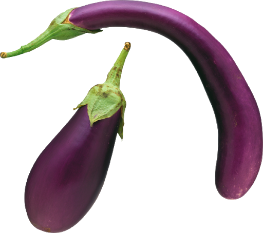 Eggplant Brinjal Png Photo (black, indigo)