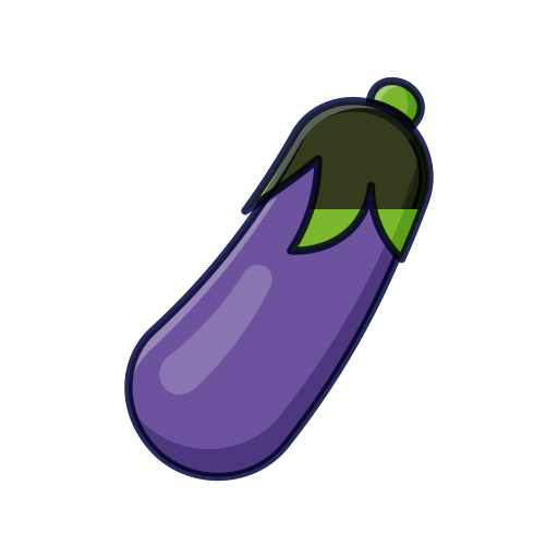 Eggplant Food Vegetable Icon Free Transparent Png Icon Download (gray, black, indigo)