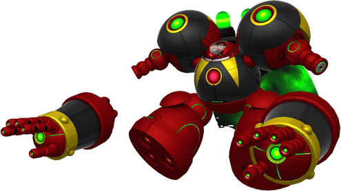 Eggrobo Sonic Lost World Png Pic (black)