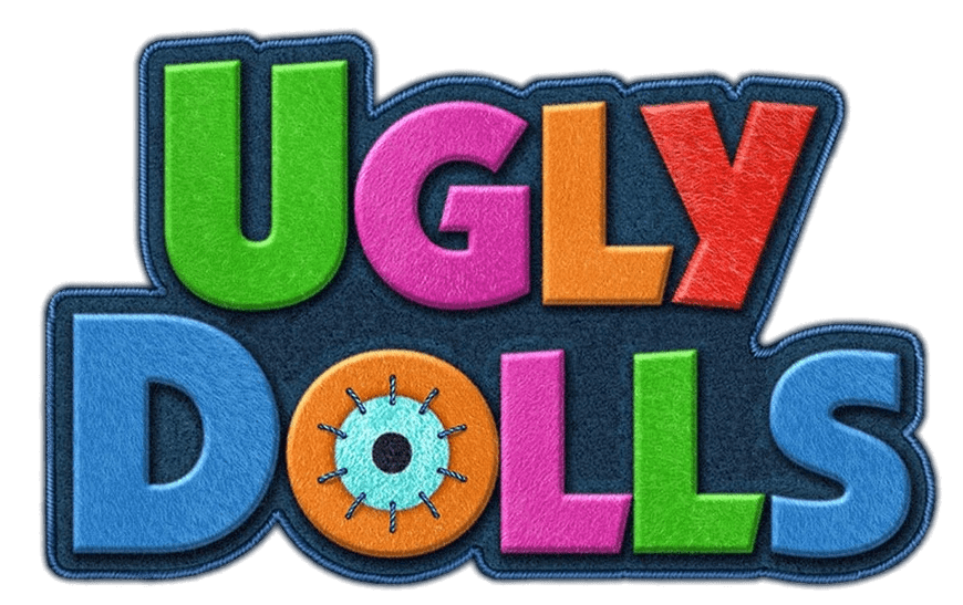 Uglydolls Logo Png Image (navy, gray, teal)