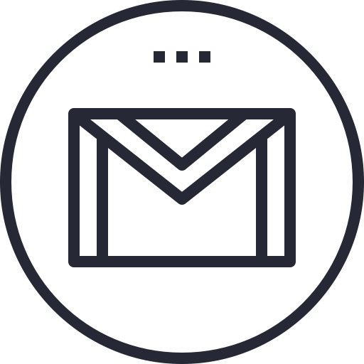 Gmail Free Nobackground Png Icon Download (black)